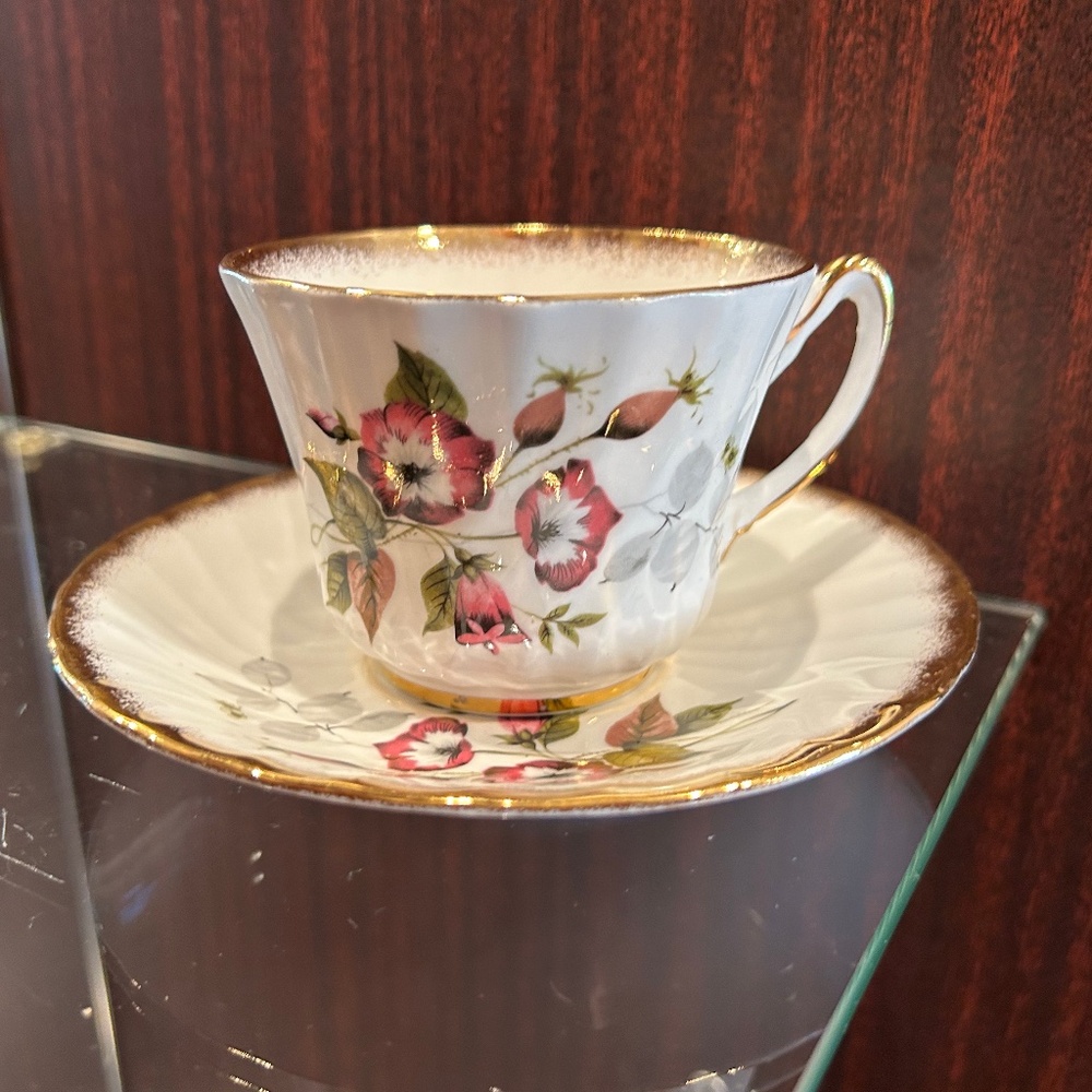 Royal Ardalt Bone China Cup and Saucer Set Made in England